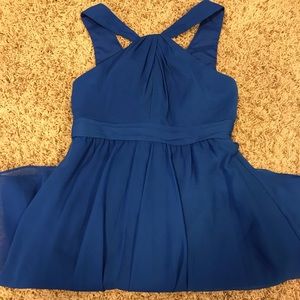 Blue Bridesmaids Dress